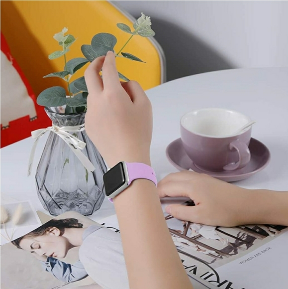 Silicone watch band 42mm Band 44mm band 45mm band 49mm band 40mm band 38mm - Picture 3 of 4